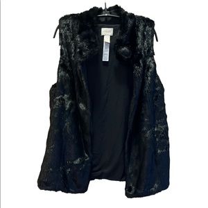 Chicos faux fur vest